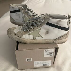 Barley worn Golden Goose Mid-Stars